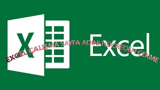 Microsoft Excel Sayfa Adını Hücreden Çekme