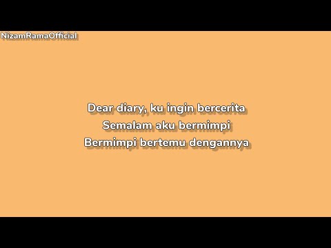 Dear Diary - Els Warouw (Lirik Lagu) || Dear Diary ku ingin bercerita (Dear Diary Tiktok)