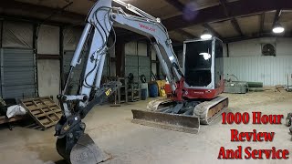 1000 Hour Review And Service On The Takeuchi TB260