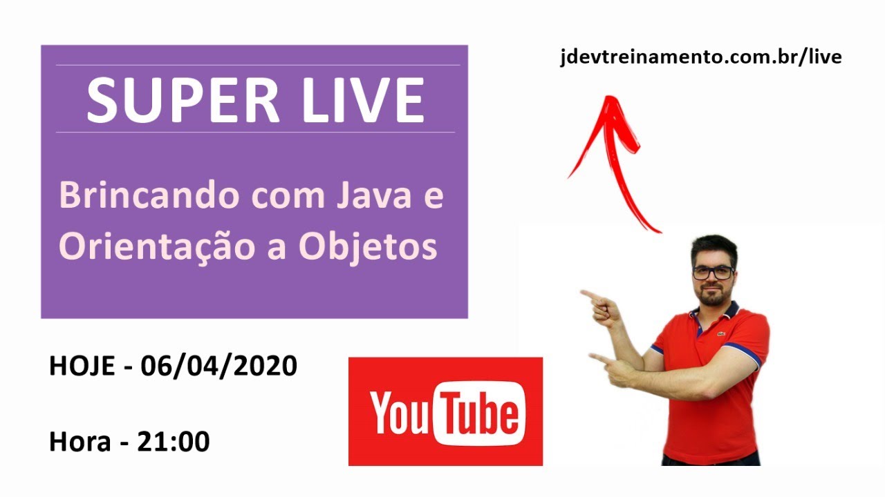 LIVE - Java e Orientação a Objetos na Prática - YouTube