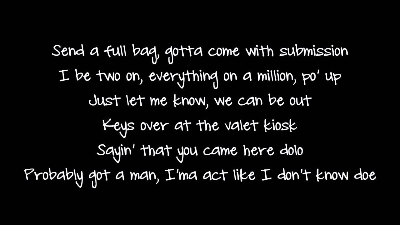 Kid Ink - Dolo (Lyrics) Ft. R. Kelly [Full Speed Album]