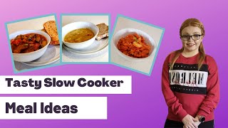 How To Make 3 Simple Slow Cooker Meals - Budget Friendly, Family Friendly and So Yummy