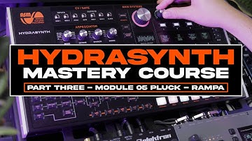 Hydrasynth Preset Tutorial: Rampa (Innervisions) Style Pluck Sound (Hydrasynth Mastery Course Pt.3)