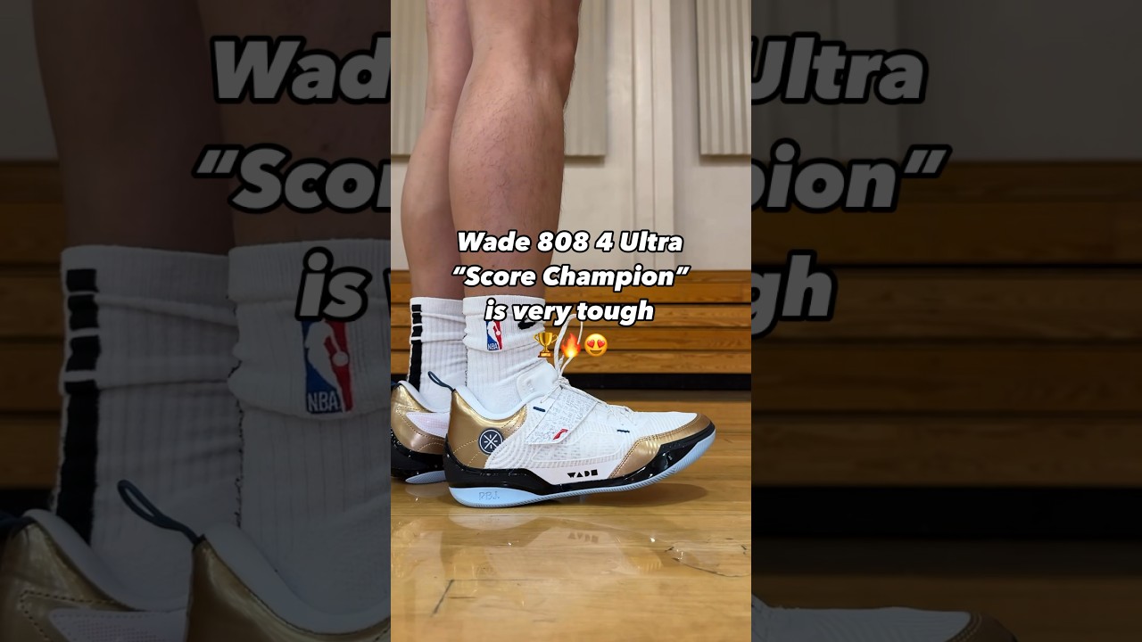 On Feet Look: Wade 808 4 Ultra “Score Champion” 😳🏆🔥