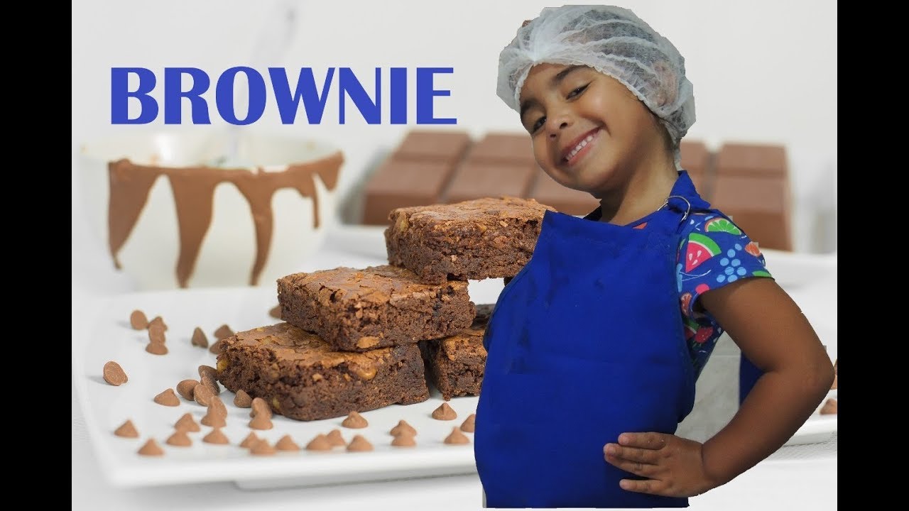 RECEITA DE BROWNIE FOFA COM MARIA ANTÔNIA