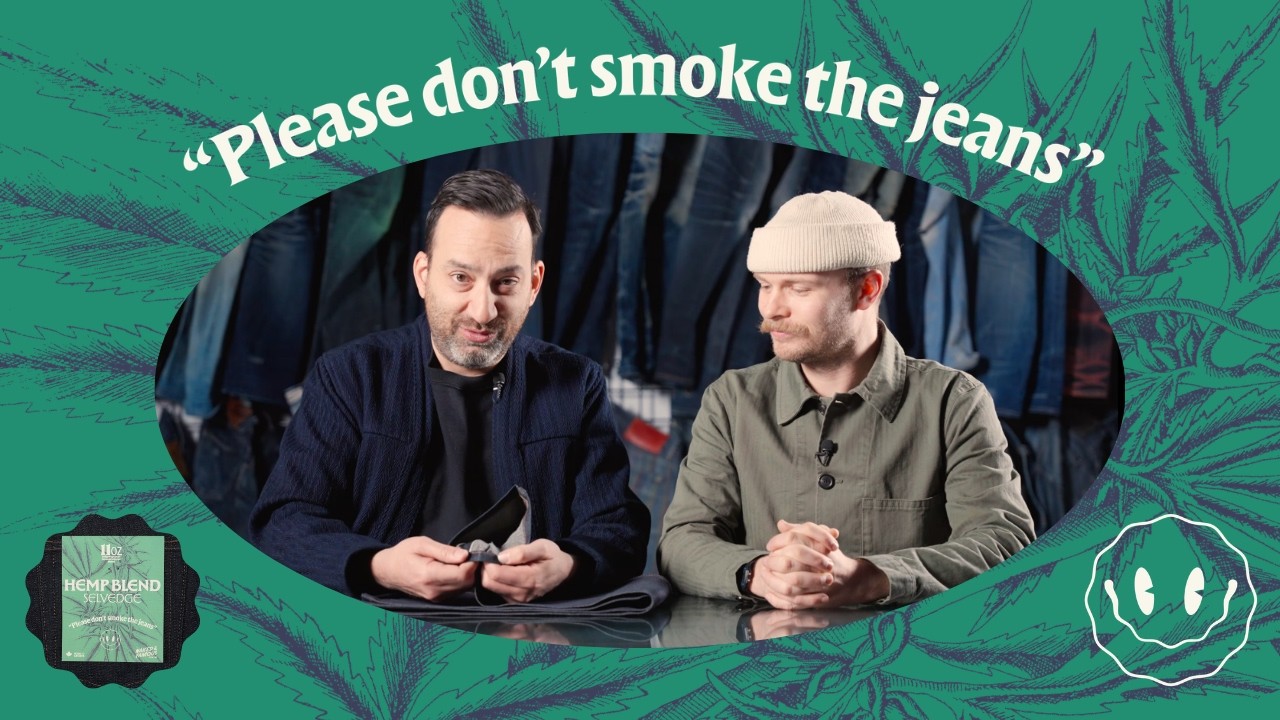 Hemp Blend Selvedge - Japanese Raw Denim Blended With Hemp