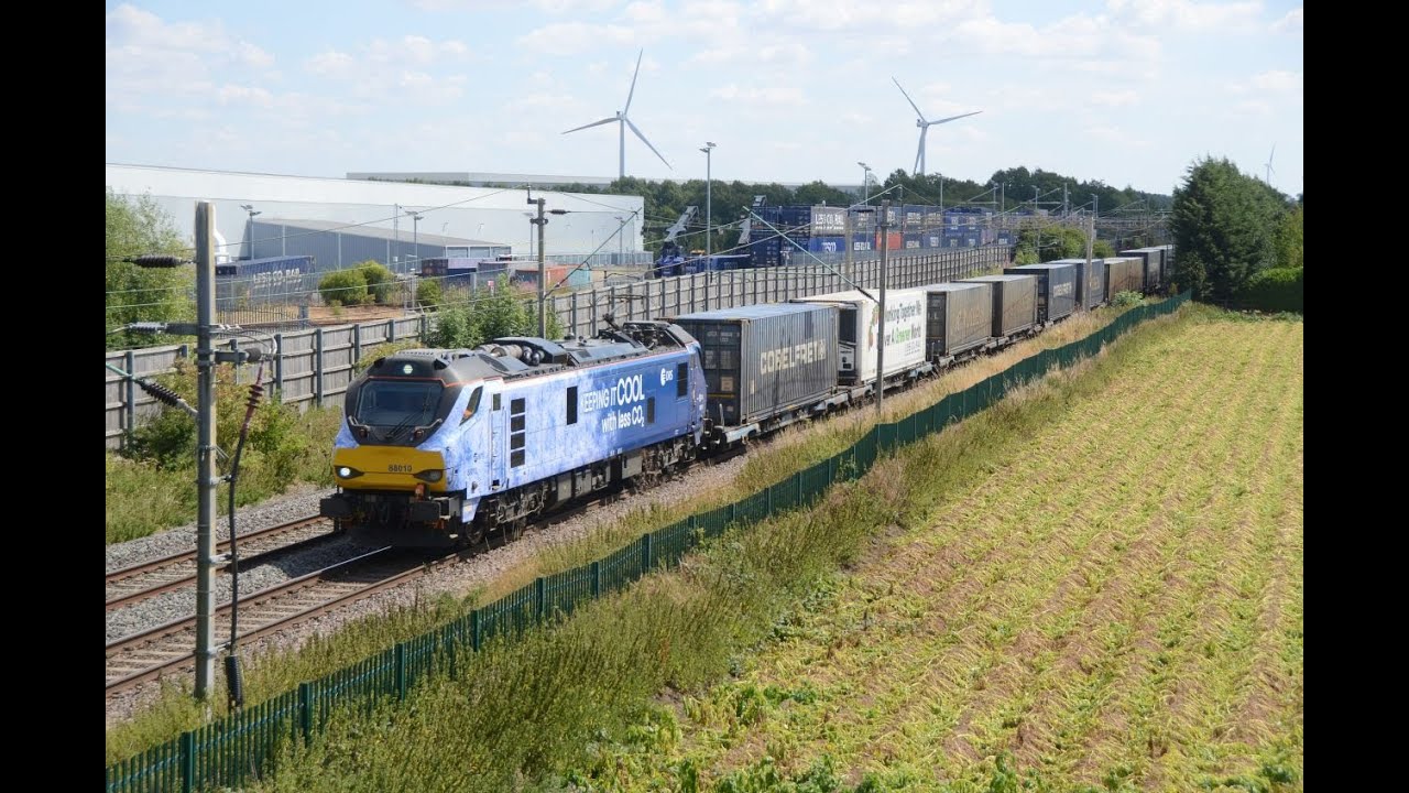 Wcml Container Train 'Never Seen So Much Freight!' Trains On The WCML 2022, Part 12 DIRFT ...