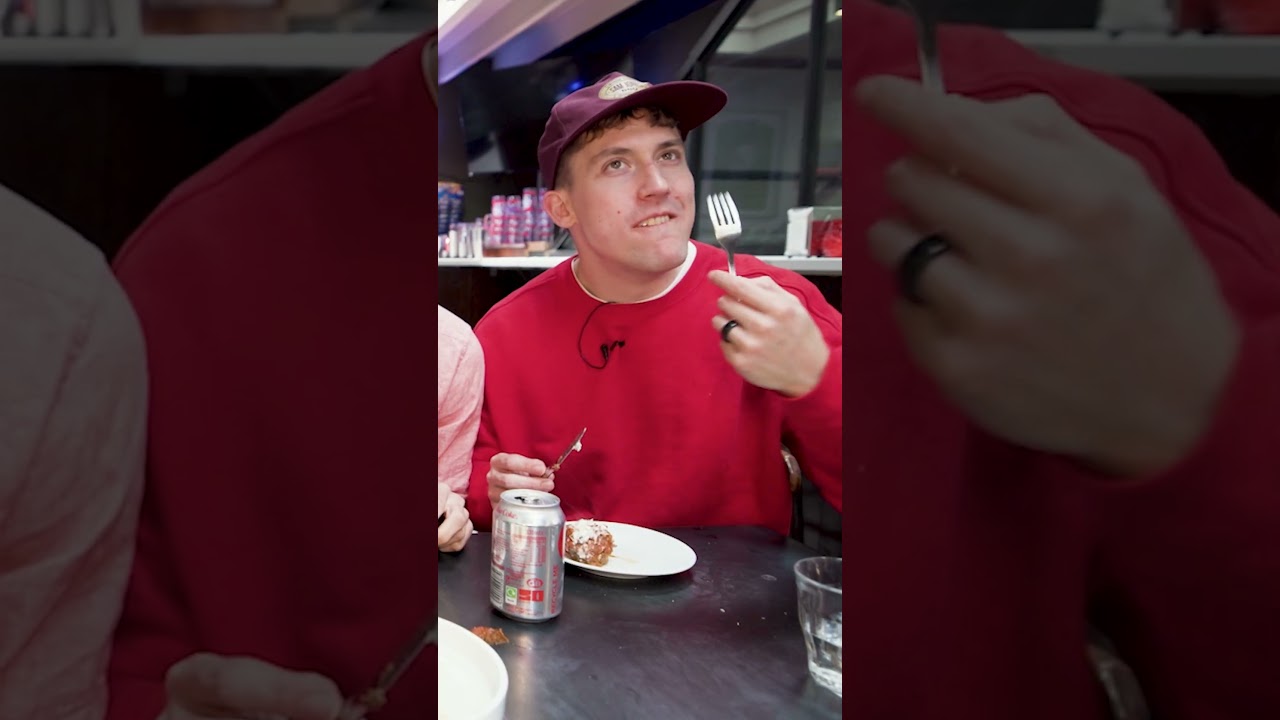 Brits try the "Best" Meatballs in the world!