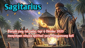 Zodiak Sagitarius Hari Ini ‼️ Banyak yang tak sadar, tapi 6 Oktober 2025 menyimpan rahasia spiritual