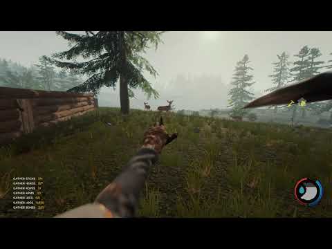 The Forest - How to Throw Spear for Hunting