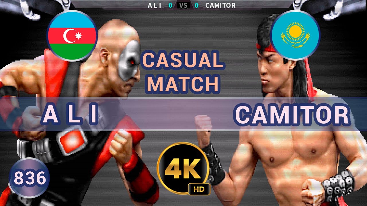 UMK3 - 🇦🇿 A L I vs CAMITOR 🇰🇿  CASUALS / 4K 60 FPS 