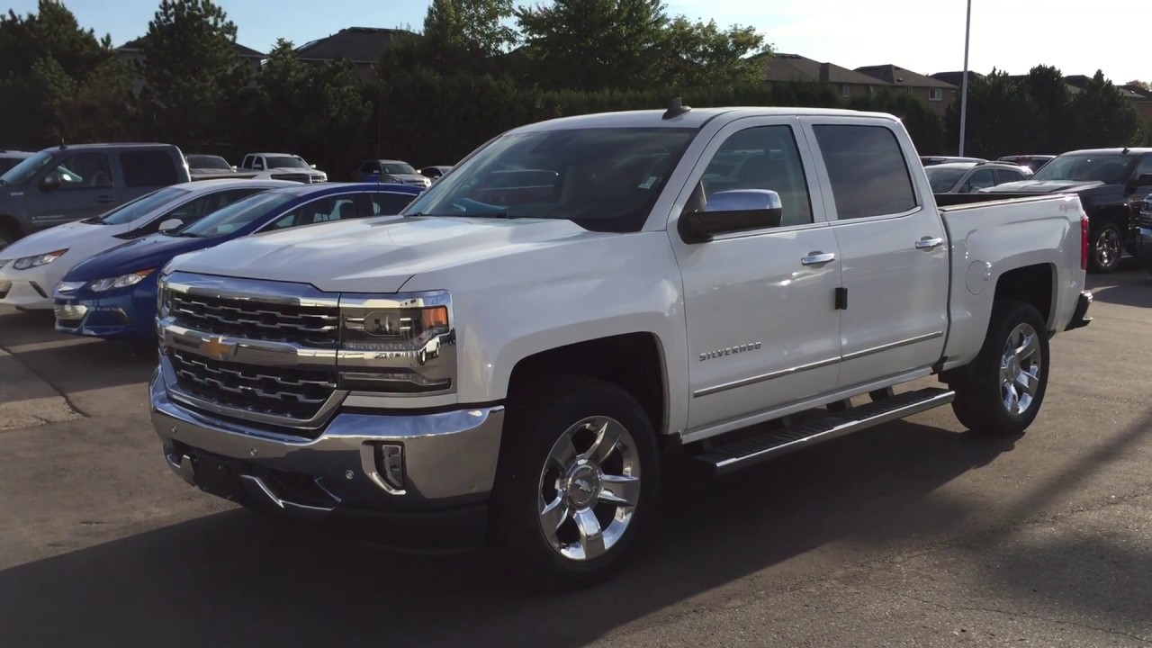 2017 Chevrolet Silverado 1500 4wd Crew Cab Ltz Roy Nichols Motors Courtice On