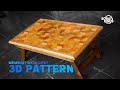 membuat meja belajar lipat 3D pattern