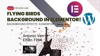 Create EPIC Flying Birds Background in WordPress Elementor screenshot 2