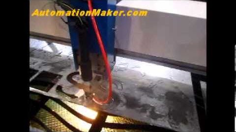 CNC Plasma SV1325 Cut Metal by SaleCNC.com