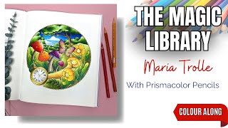 Colour Along | The Magic Library by Maria Trolle