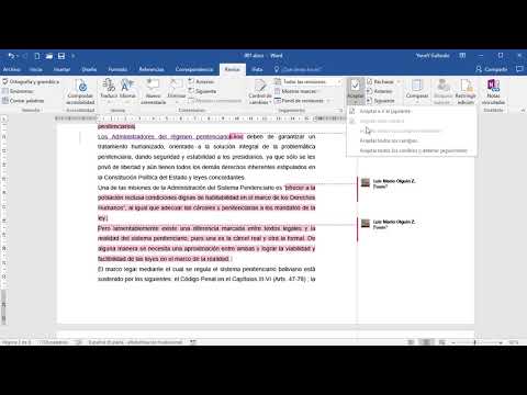 Video: Desactivar Correcciones En Word