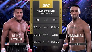 Mike Tyson vs Jamahal Hill Full Fight - UFC 5 Fight Night