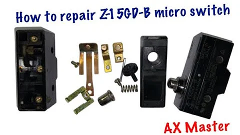 Z-15GD-B MICRO SWITCH repair , safety switches , limit switches @axmasterbyalex