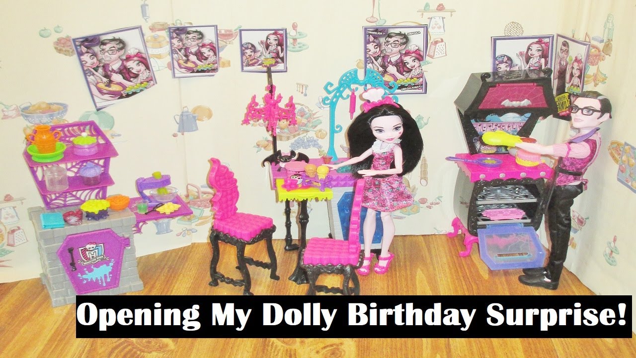 Opening My Dolly Birthday Surprise! YouTube