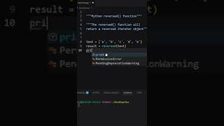 Learn how the sorted function works in python.#coding #python #correctcoding