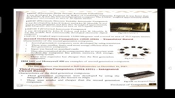 Class 5 :- Computer / chapter 1 / Evolution of Computers ( part 2 )