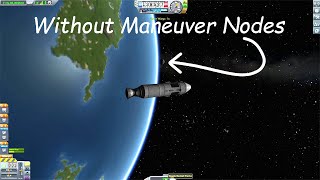 KSP how to get to mun without maneuver nodes ( UPDATE) | Fast Forwarded
