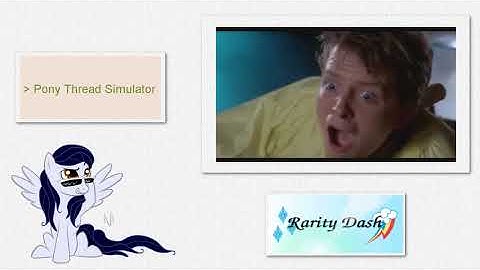 [Blind Commentary] Pony Thread Simulator V0.1