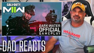 Dad Reacts to Call of Duty: Modern Warfare II - Official Dark Water Level Gameplay!