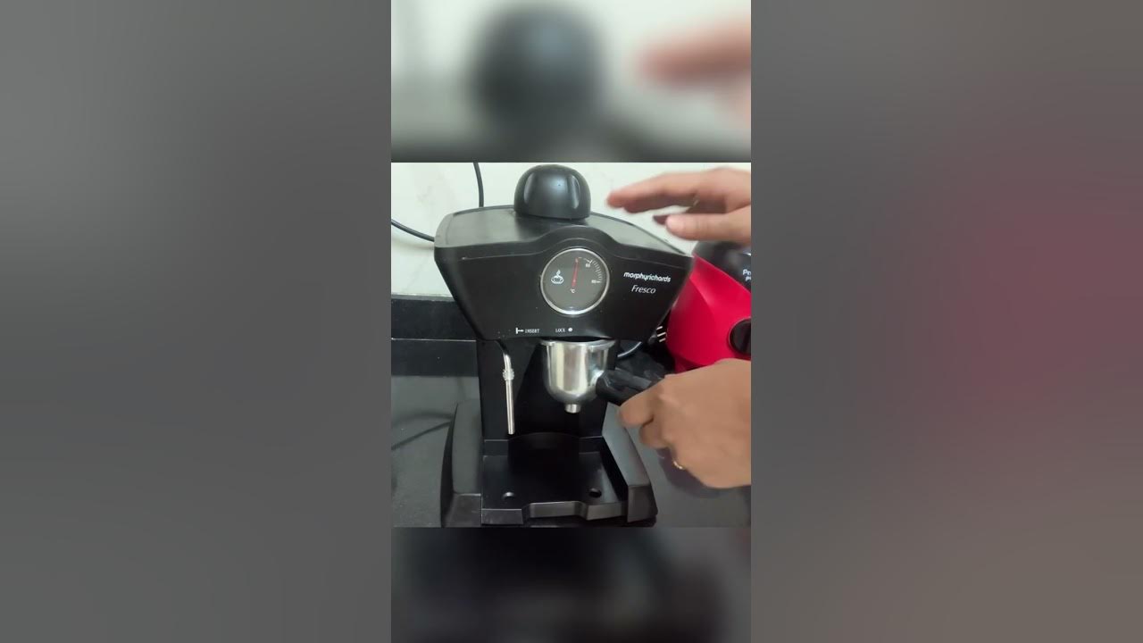 How I make coffee decoction by morphy richards fresco coffee maker 