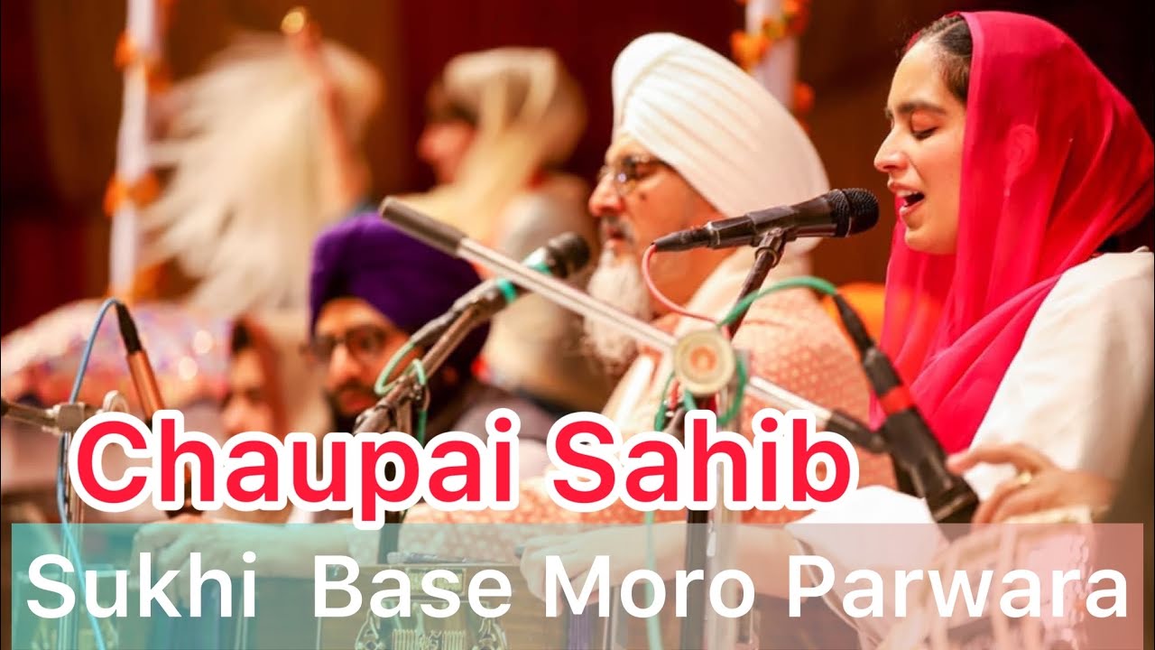 Chaupai Sahib Full Live Path  Amrita Kaur Yadvinder Singh  Nitneem  Gurbani Shabad Kirtan 