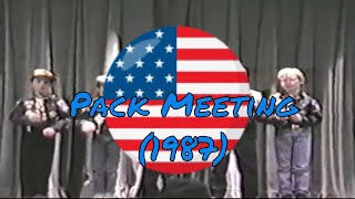Cub Scout Pack Meeting (1987)