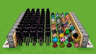 x1000 endermans + all minecraft eggs = ???