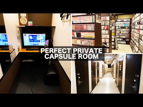 Staying at Japan&rsquo;s Most Exciting Private Capsule Room | Internet Cafe Kaikatsu