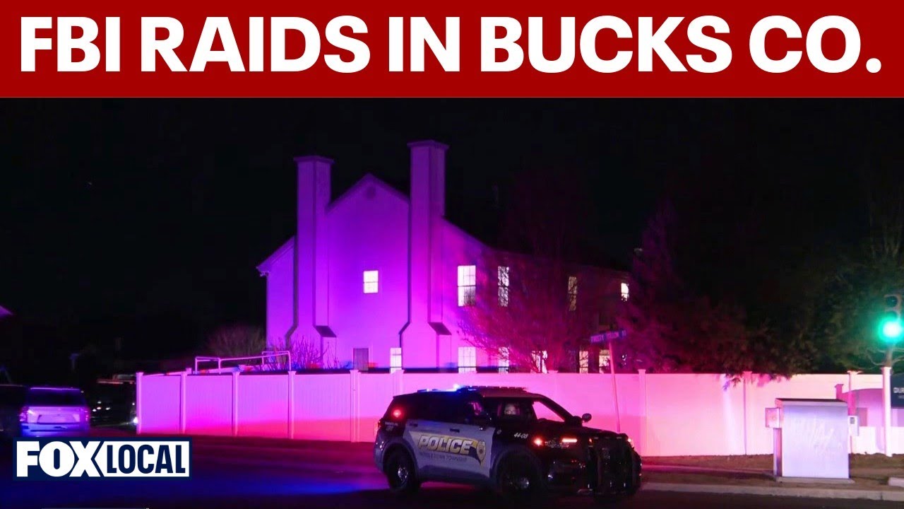 FBI raids Bucks Co. homes in connection with explosives at NYC protest