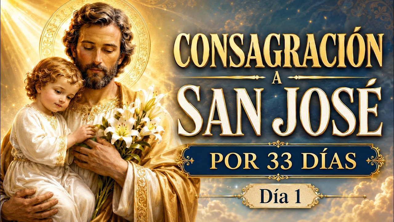 Consagración a San José 33 días. Día 1 - YouTube