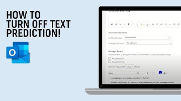 How to Turn Off Text Prediction on Outlook [easy]