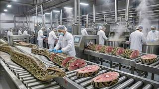 Inside A Secret Snake Processing Factory From Farm To Luxury Leather Bags