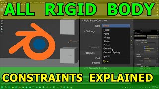 All of Blender's  Rigid Body Constraints Explained by Blender Rookie 231 views 3 weeks ago 22 minutes