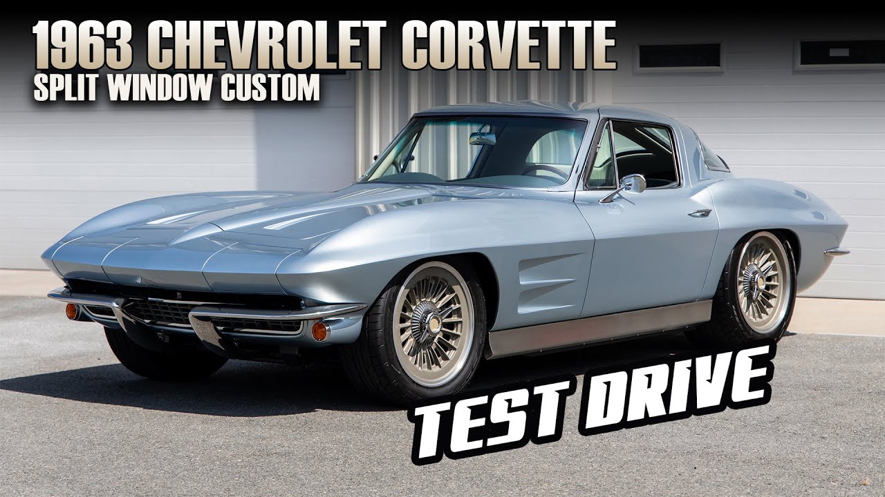 Test Drive - 1963 Chevrolet Corvette Split Window LS3 Custom - The BEST VEHICLE we Have Offered!