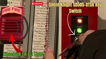 Right Side Key Switch Fire Alarm System Test 2