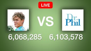 Ryan Trahan VS Dr. Phil LIVE SUB COUNT
