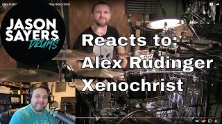 Drummer reacts to - Alex Rudinger of The Faceless playing Xenochrist