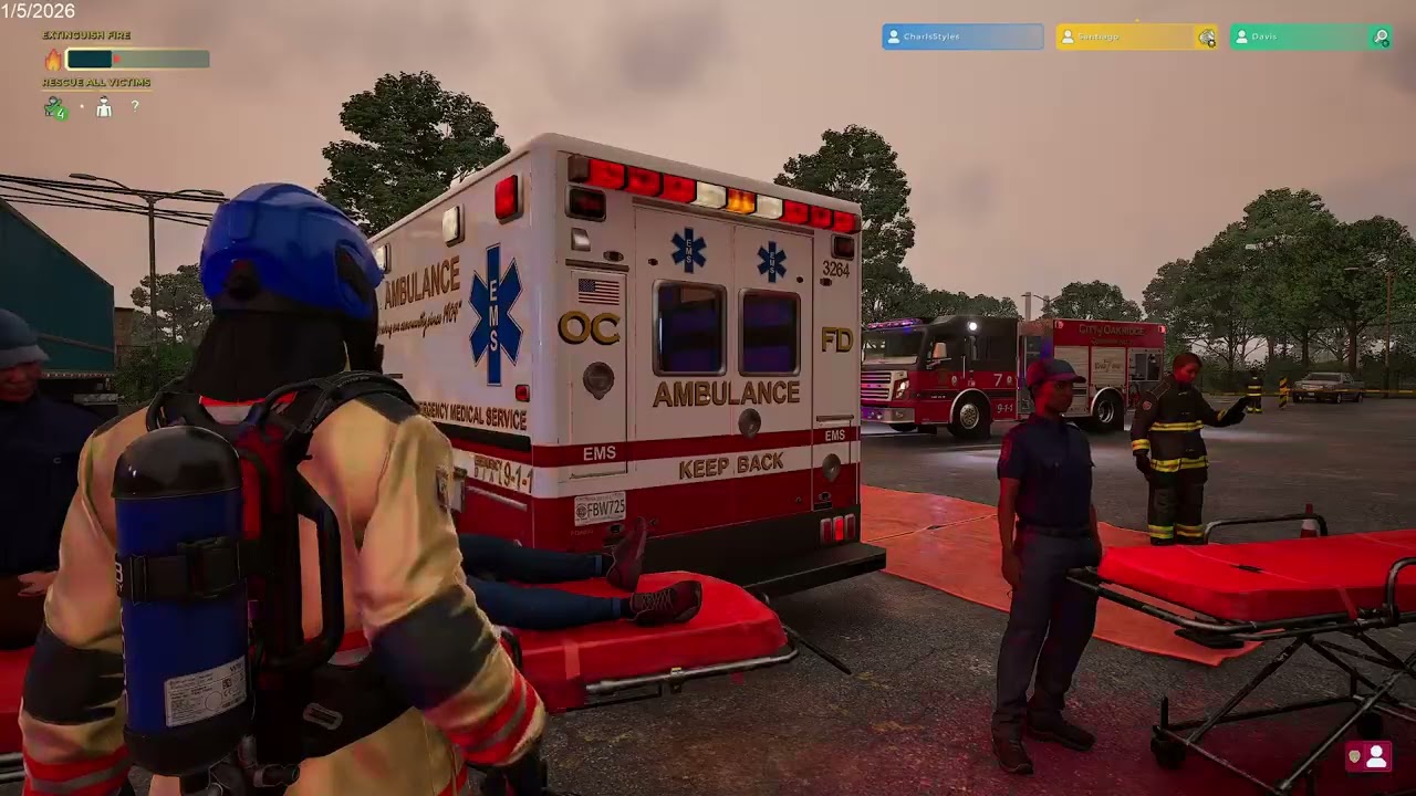 KevinHz19 & CharlieStyles playing Firefighting Simulator: Ignite P. 9 w/ commentary