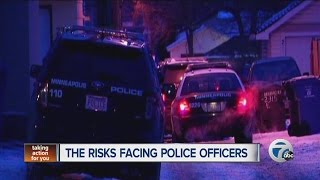 Detroit Police Chief James Craig reacts after Minneapolis officer shooting