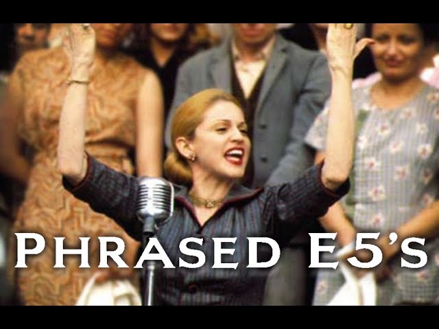 Who Sang The "A New Argentina" HIGH Notes The Best? (E5-G5)