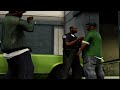 Cj finds out big smoke  ryder betrayed them scene  gta san andreas the definitive edition ps5 2021