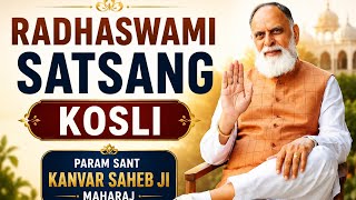 RADHASWAMI SATSANG KOSLI || PARAM SANT KANVAR SAHEB JI MAHARAJ || #motivation #love #radhaswami 
