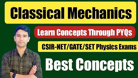 Classical Mechanics || Small Oscillations || CSIR NET Physics || MSc Physics Lectures || Raj Physics