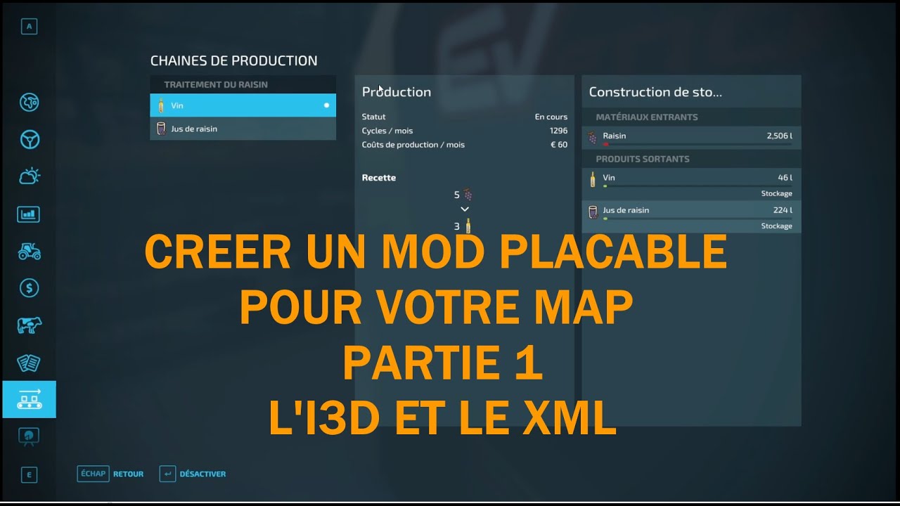 [TUTO] GIANTS EDITOR 9.0.2 : Créer un mod plaçable interne à une map ...